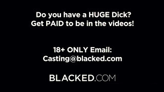 Blacked - Indica Monroe a világos szőke fiatal örömlány