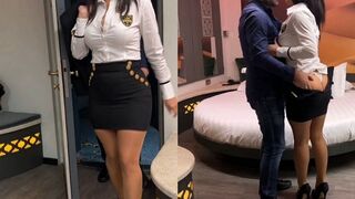 Végre megbasztam a óriási didkós méretes popós milf titkárnőmet a hotel szobában